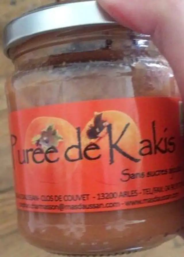 Purée de kaki