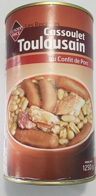 Casoulet toulousain au confit de porc