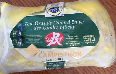 Foie gras de canard des landes mi ciit