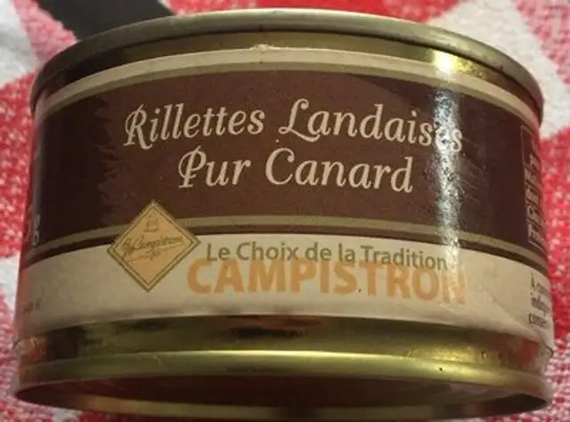 Rillettes landauses pur canard