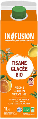 Infusion Glacée Pêche Citron Verveine Bio 1L