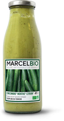 Marcel Bio Soupe Froide Concombre Menthe & Citron Bio 48cl