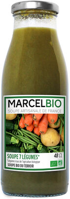 Marcel Bio Soupe aux 7 Légumes Bio 48cl