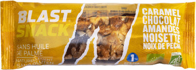 Caramel Chocolat Amandes Bio 40g