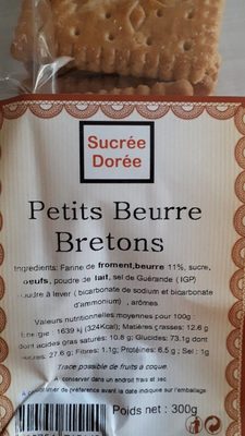 Petits Beurres Bretons front packaging
