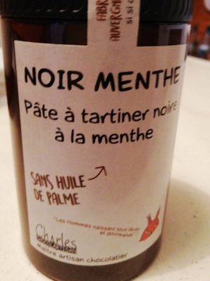 Noir Menthe front packaging
