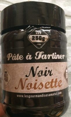 Pate a tartiner noir noisette front packaging