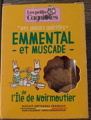 Nos plaisirs apéritifs emmental et muscade