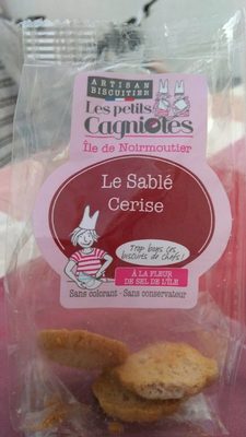 Le Sablé Cerise front packaging