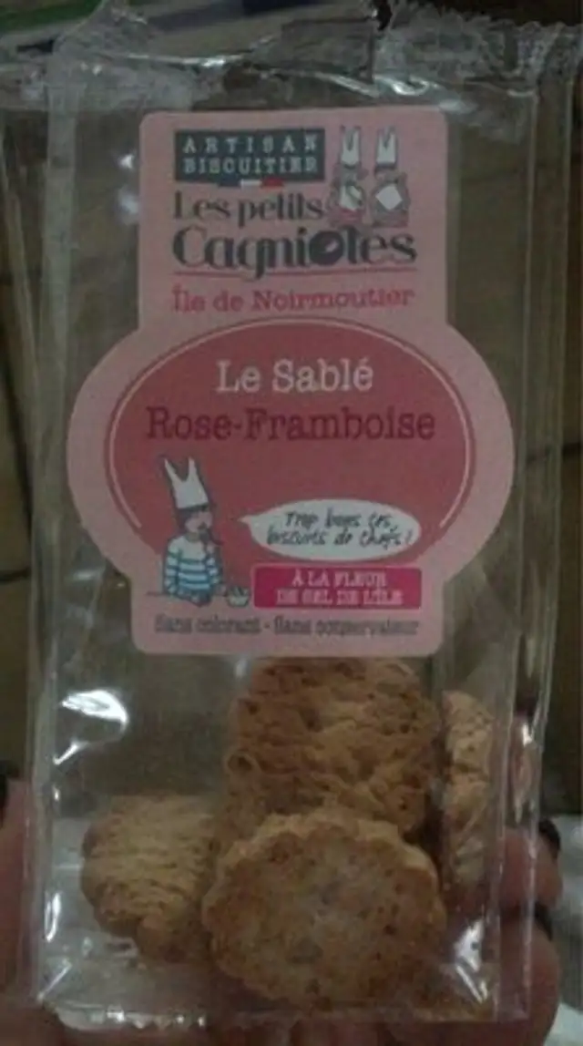 Les Sablé Rose/Framboise