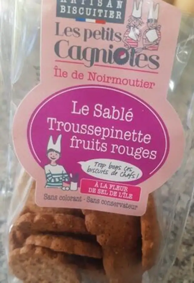 Le sablé trouspinette fruits rouges