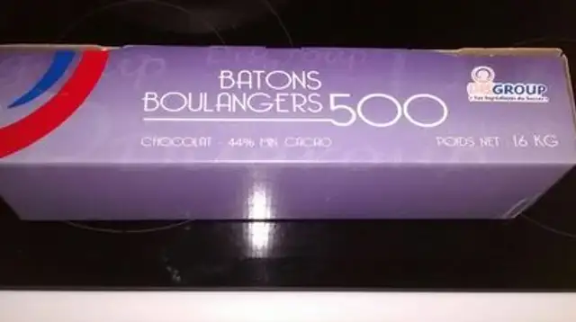 Bâtons boulangers front packaging
