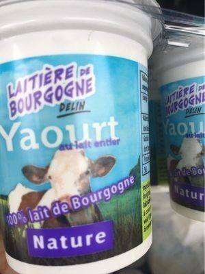Yaourt nature au lait entier