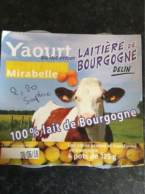 Yaourt mirabelles