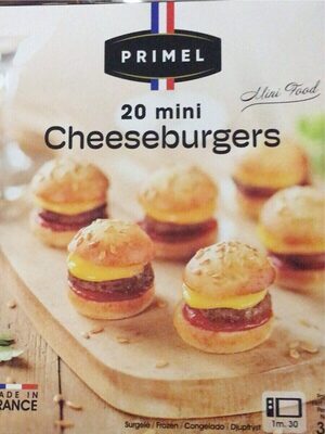 Cheeseburgers front packaging