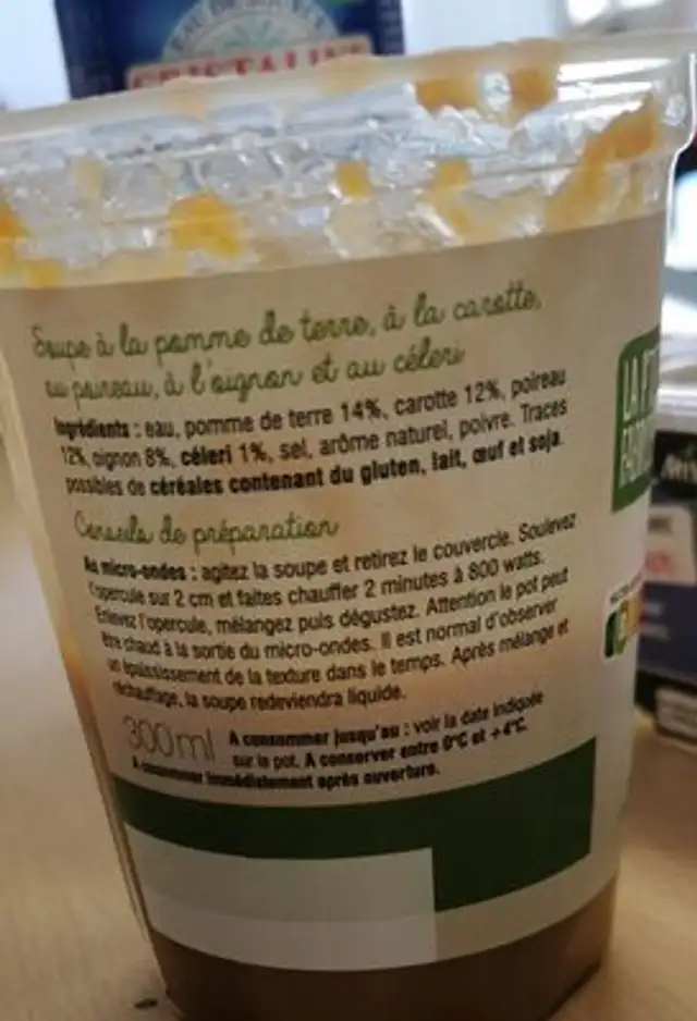Soupe 5 légumes
