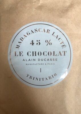 Chocolat Madagscar lacté 45%