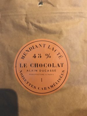Mendiant lacté Noisettes caramélisées