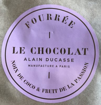 Fourrée noix de coco & fruit de la passion