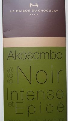Akosombio 68% Noir intense et épicé