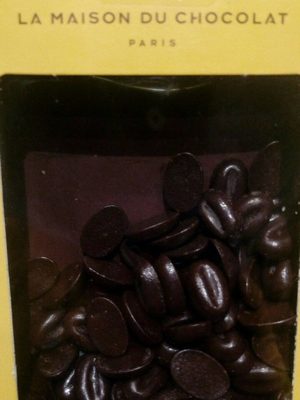 Grains de chocolat noir au café 120g