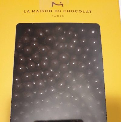 Billes de chocolat noir