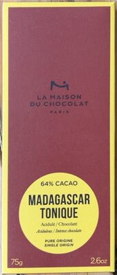 Madagascar tonique 64% cacao
