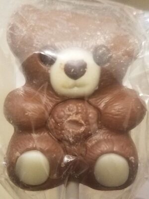Ourson au chocolat sucette