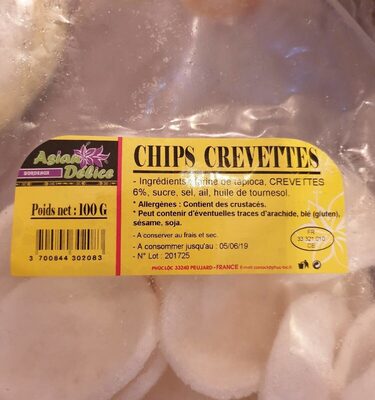 Chips crevettes