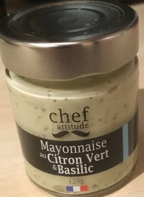 Mayonnaise au citron vert & basilic