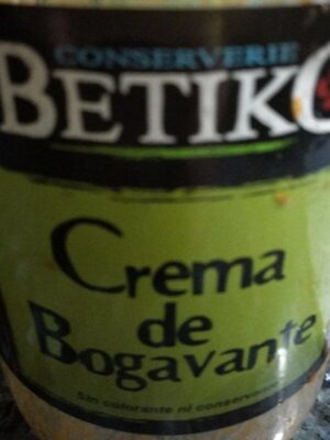 Crema de bogavante