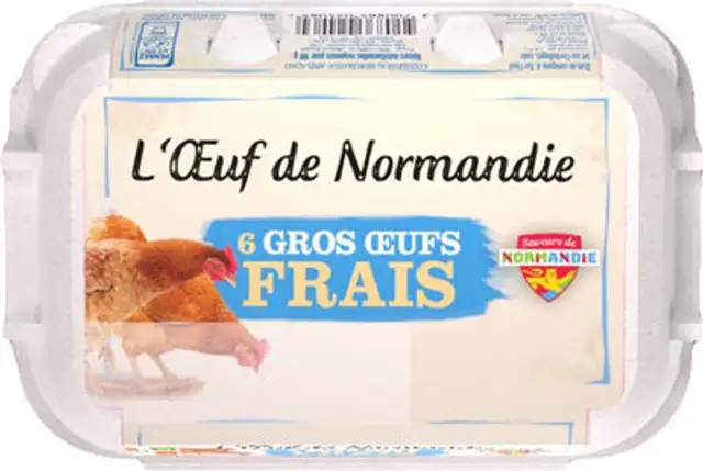 OEUF NORMANDIE SOL DCR X6 L