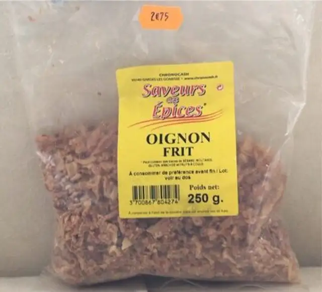 Oignon frit