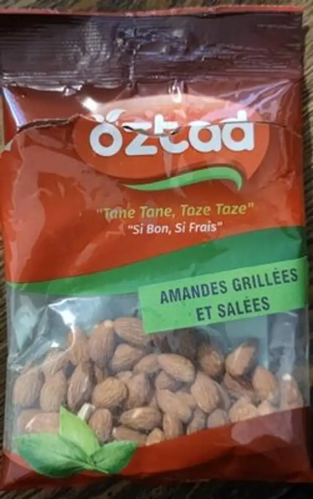 Amandes grillées et salées