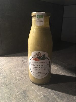 Soupe courgette coco curry