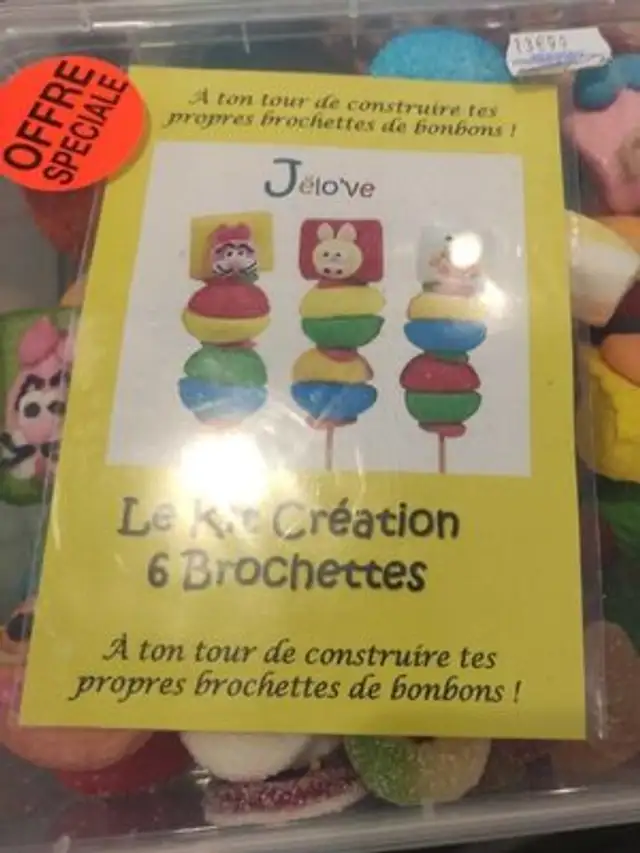 Kit créa 6 brochettes