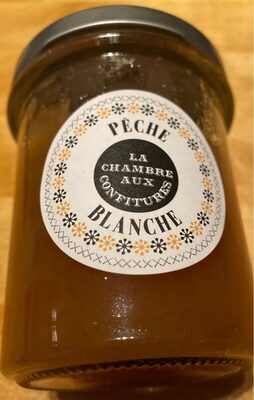 Confiture pêche blanche