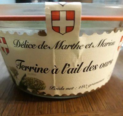 Terrine à l'ail des ours