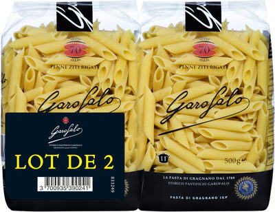 Garofalo Penne Ziti Rigate IGP 500gx2 lot 2