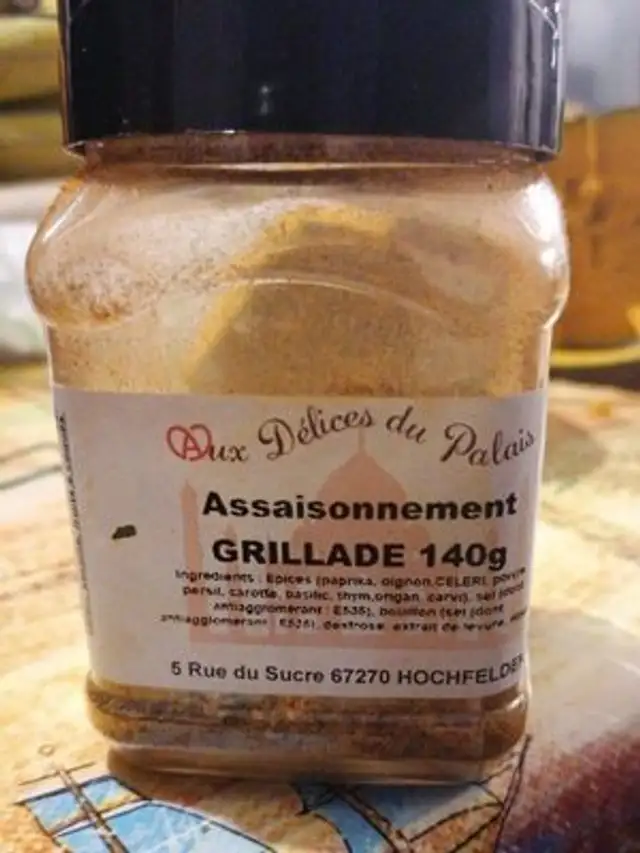 Assaisonnement GRILLADE