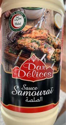 Sauce samouraï front packaging