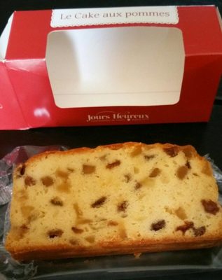 Cake aux pommes confites