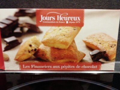Les financiers aux pépites de chocolat