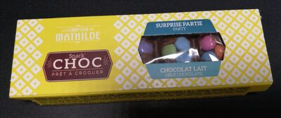 Snack'choc prêt à croquer front packaging