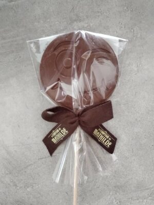 Sucette au chocolat au lait Emoti'choc