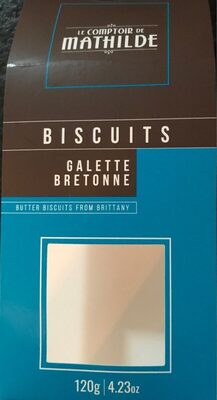 Biscuits galette bretonne Le comptoir de Mathilde