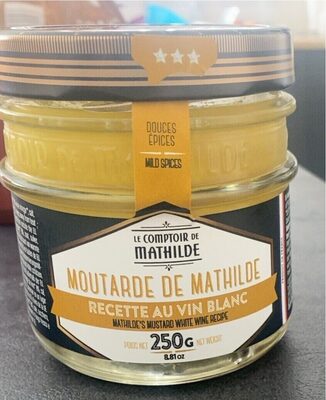Moutarde recette au vin blanc
