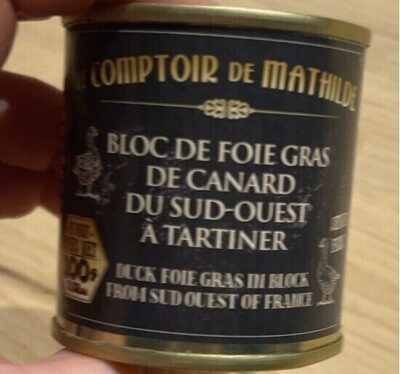 Bloc de foie gras de canard du sud-ouest à tartiner