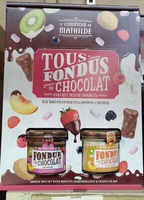 Coffret duo de fondue