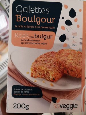 Galettes boulgour